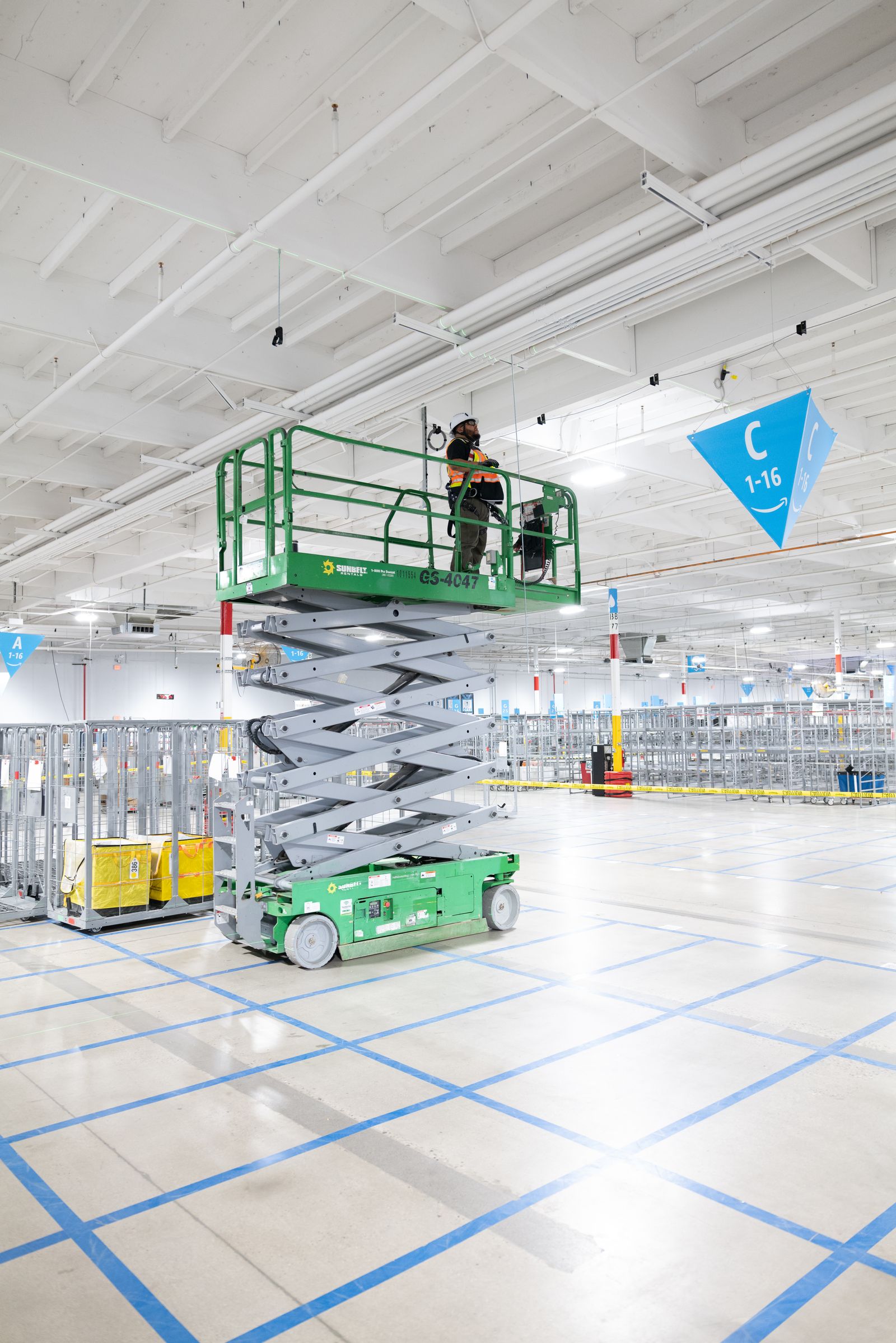 FORCE crew at a fulfillment center